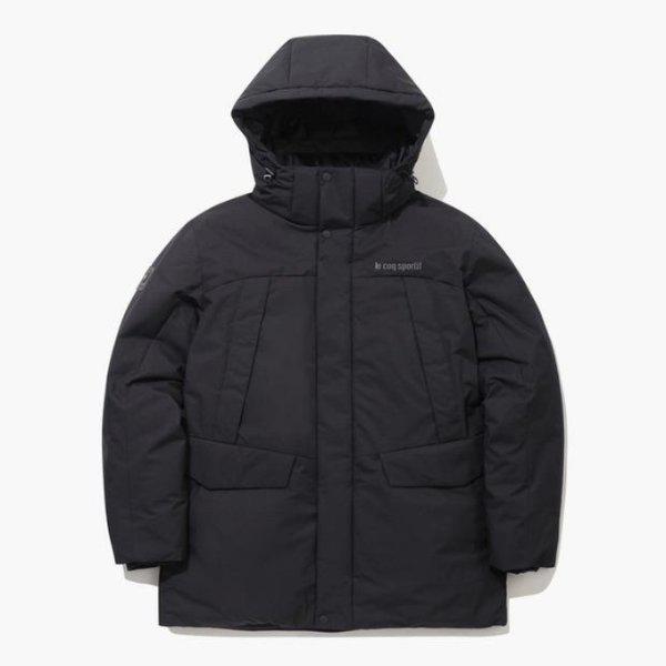 パディングNQJ QP421EDJN5-BLK 中丈グースダウン/BLACK
