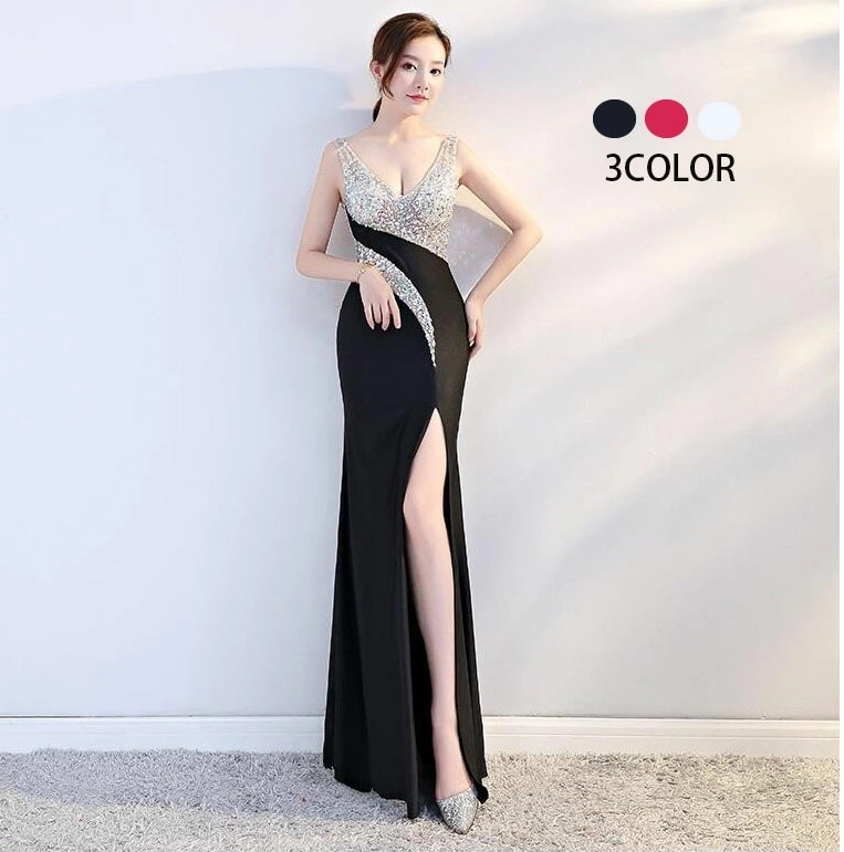 マーメイドドレスカラードレス 演奏会 Long dress ウェディングドレス ナイトドレス マーメイドドレス パーティードレス ロングドレス ブライダルドレス 披露宴 結婚式 演奏会 ステージ衣装