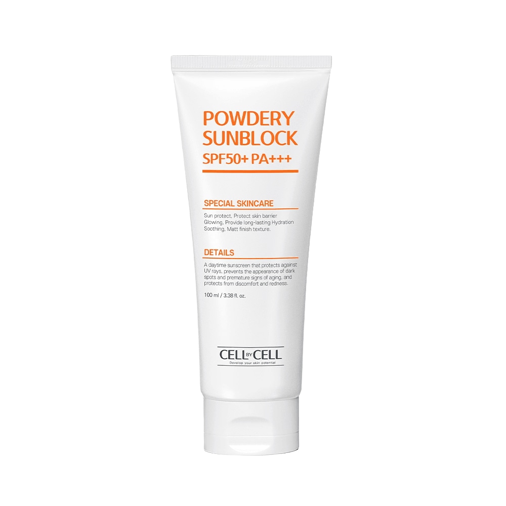 【セルバイセル】パウダリーサンブロック SPF50+ PA+++ 100ml