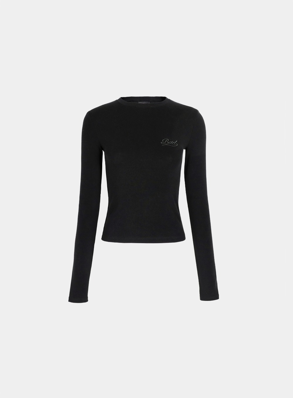 ★BADBLOOD★ Beyond Soft Long Sleeve Black w-tee24-002 Badblood [w-tee24-091] Beyond Soft Polo Long Sleeve