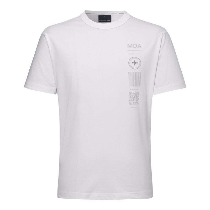 男性用ラゲージタグ グラフィック Tシャツ BOARDING BGE09150