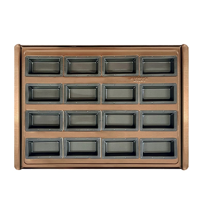 [SILPAP GOLD] シルポップゴールド UNOVE もっと深い深いフィナンシェ型 16個取り