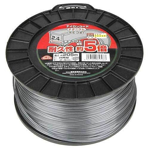 セフティ－３/チタニウムナイロンコード型/２．４ＭＭＸ２０５Ｍ