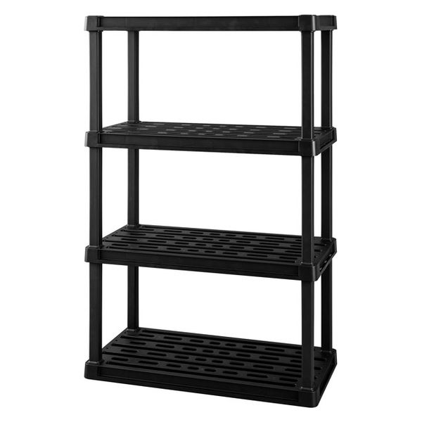 アイリスオーヤマ プラスチックラック PLR-9144 ブラック