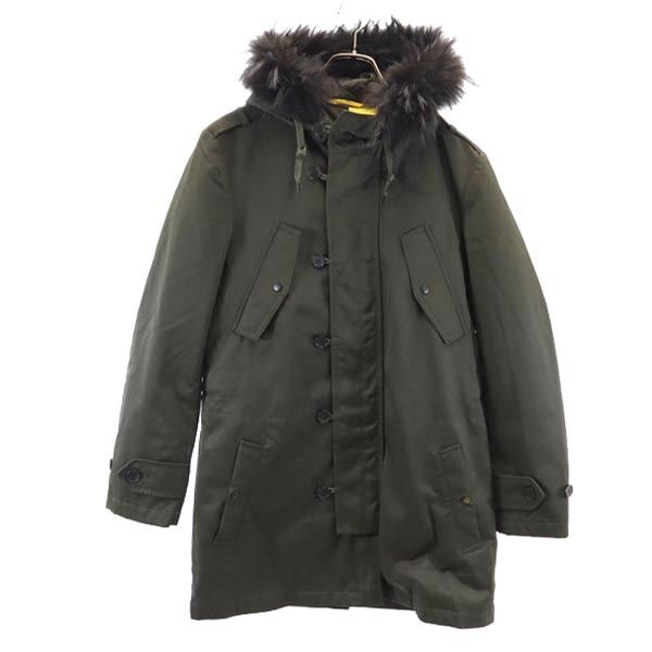 ブラックバレットバイニールバレット 三陽商会 2WAY リアルファー モッズコート 2 カーキ BLACKBARRETT by NEIL BARRETT ライナー付き メンズ 10,842円