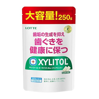 他サイト： ロッテ キシリトール オーラテクトガム大容量パウチ 250gの商品画像