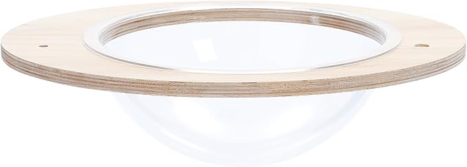 PETEPELA(ぺテぺラ) 透明ハンモック 木製枠 キャットタワー部品 透明宇宙船