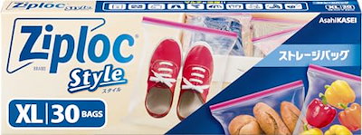 他サイト： Ziploc ジップロック スタイル ストレージバッグ XL 30枚 【Amazon.co.jp 限定】の商品画像