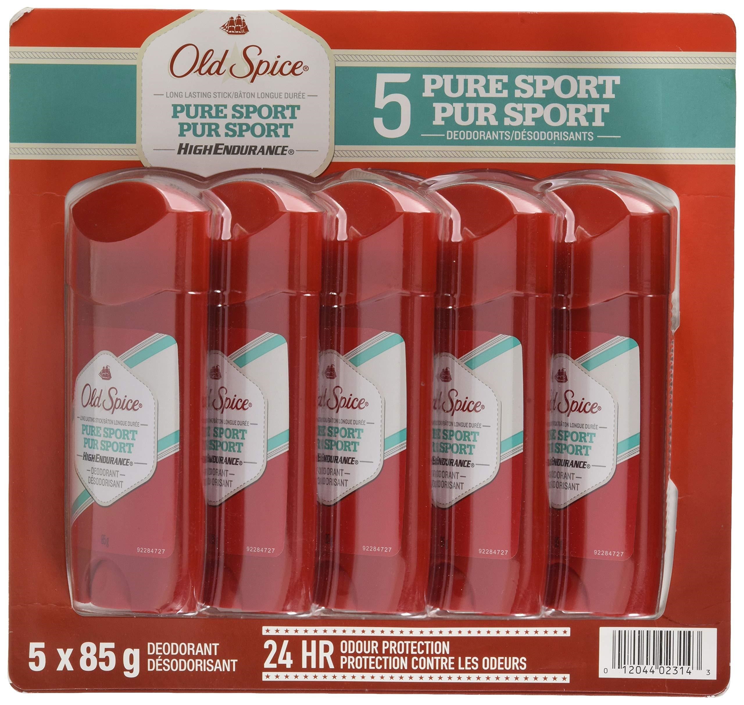 Old Spice High Endurance Deodorant, Pure Sport, Pa