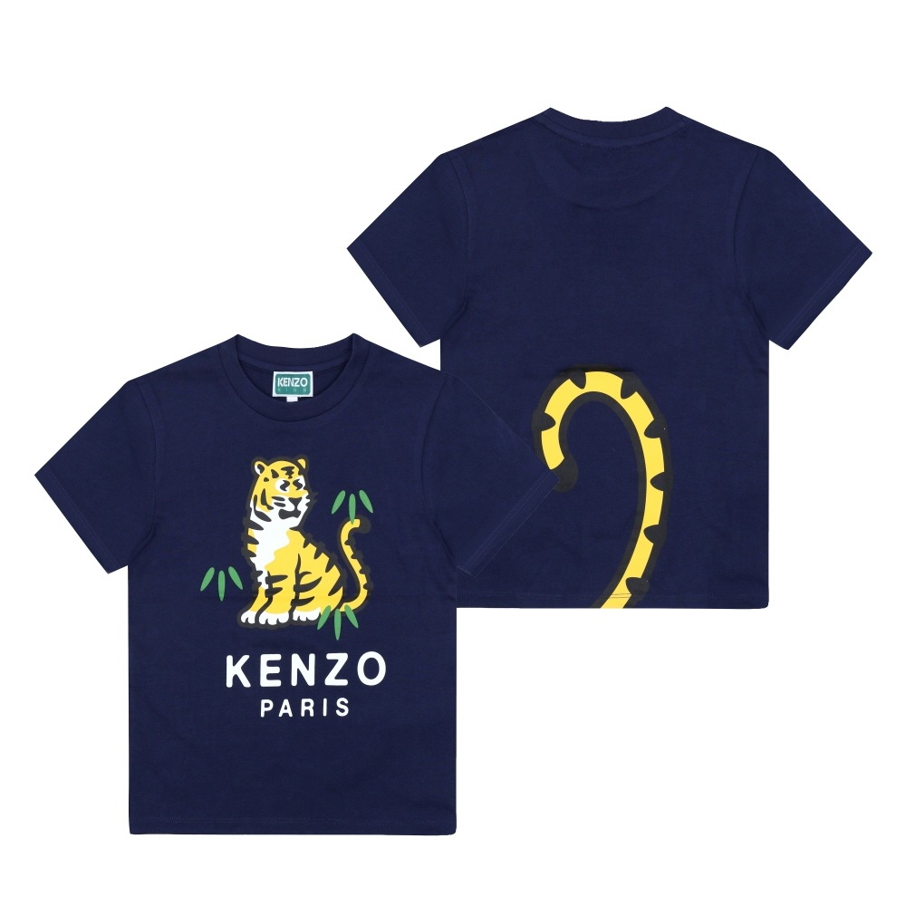 ケンゾー コトラ タイガー 子供 半袖Tシャツ K61809