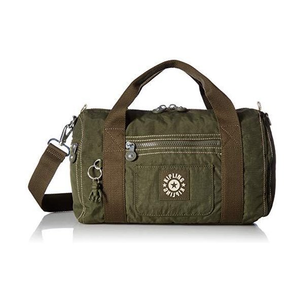 Kipling Tag Along Duffle， Essential Travel Bag， Multi Pocket， Zip Closure， jaded green， One Size 並行輸