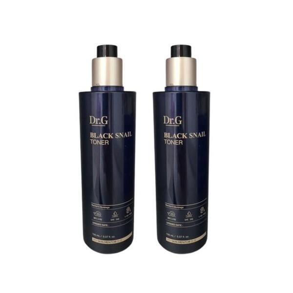 ドクタージー ブラック スネイル トナー 150ml 2個 カタツムリ 粘液 スキン 水分 保湿 弾力ケア