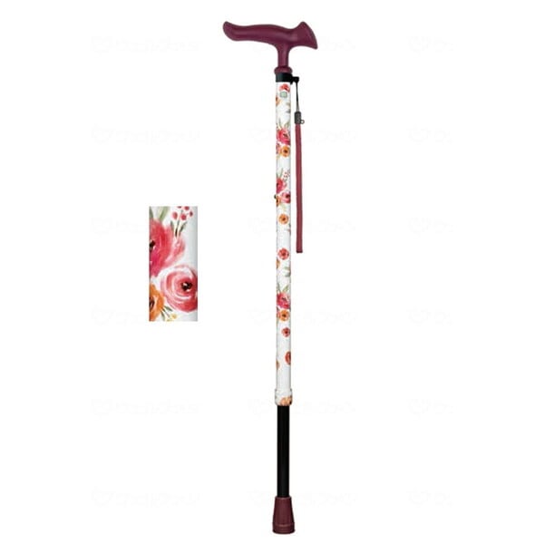 フジホーム かるがもファムII 伸縮 花柄ホワイト WB5217 メーカー直送