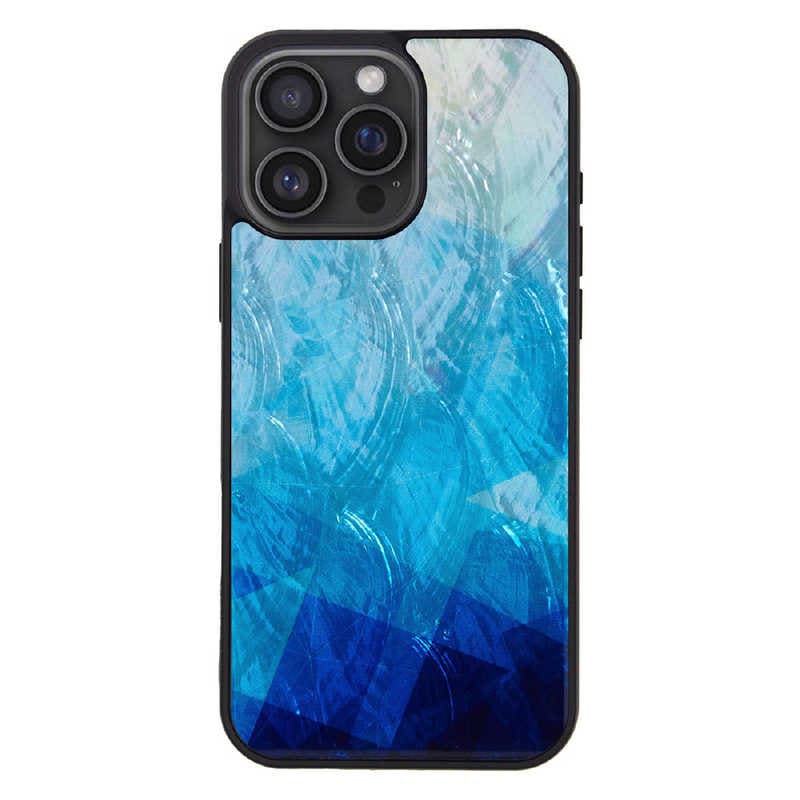 ROA　iPhone 16 Pro Max(6.9インチ) 天然貝ケース ikins Blue Lake Blue Lake　I27109i16PM