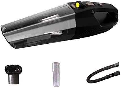 【本日限定価格】 BUTURE 乾湿両用 LEDライト付き 掃除機 20分間連続稼働 車用掃除機 6