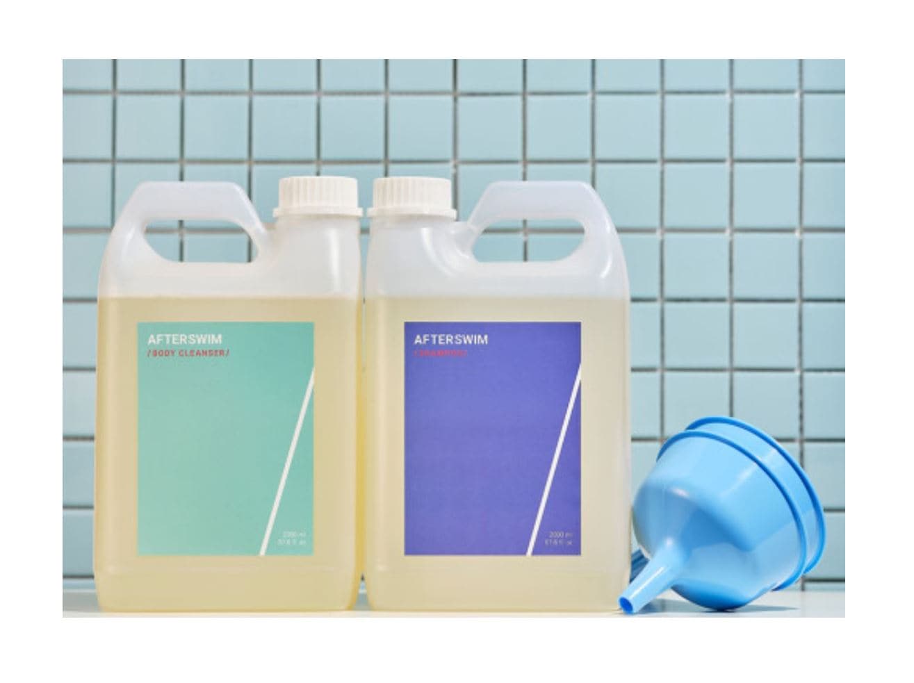 [AFTER SWIM] 大容量2,000mlつめかえ用　水泳シャンプー & 水泳ボディウォッシュ／ アフタースイム プール シャンプー or ボディウォッシュ 選択/ 塩素除去 韓国製品 7,884円