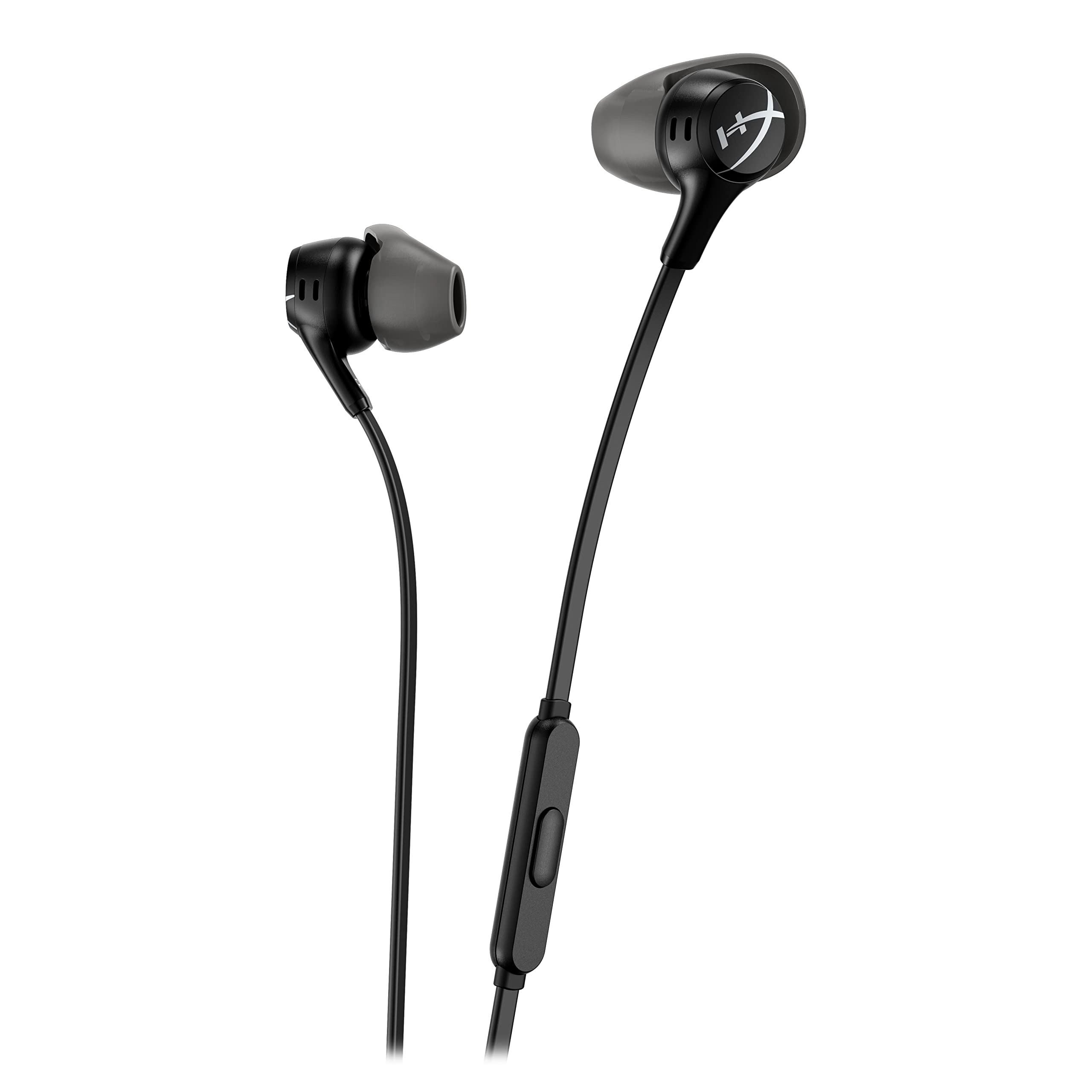 HyperX Cloud Earbuds 2有線 ゲーミングイヤホン ブラック インラインマイク Nintendo Switch メーカー 2年保証 在宅勤務 テレワーク ビデオ会議 リモートワーク