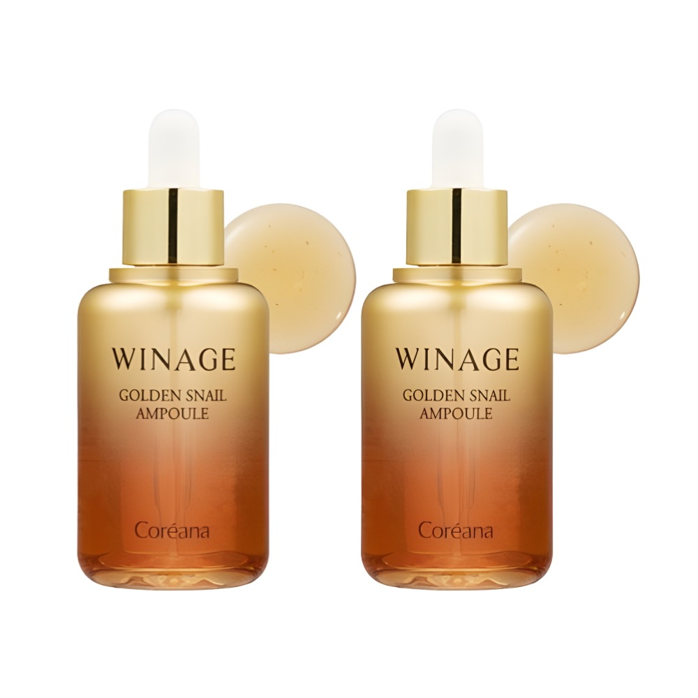 大幅値下げ! 1+1! ウィネージ ゴールデンスネイルアンプル 50ml WINAGE アンプル 韓国アンプル セラム 韓国セラム 美容液 カタツムリ