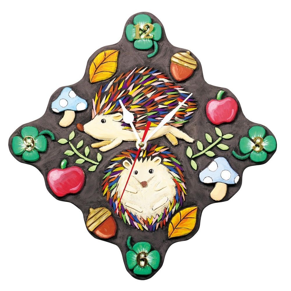 （まとめ買い）黒彫板時計 クォーツ時計B付 20121 [x3セット]