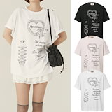 Qoo10] threetimes Jewel tee ジュエルTシャツ