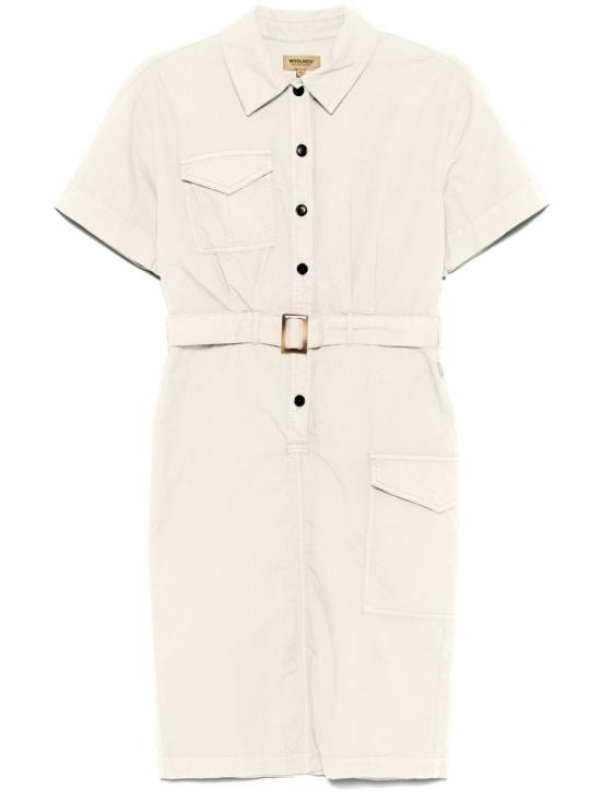 WOOLRICH Women Short Skirts CFWWDR0185FR UT36658867 Beige