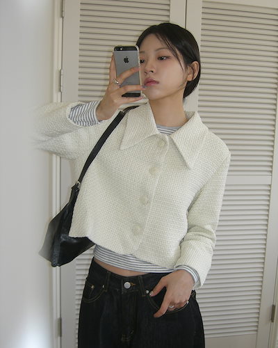 ANEW GOLF2024 秋新作W BOUCLE EMBO LOGO L/TS 【公式通販】