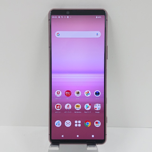 Xperia 5 II SO-52A docomo ピンク 送料無料 本体 c07129 【中古】