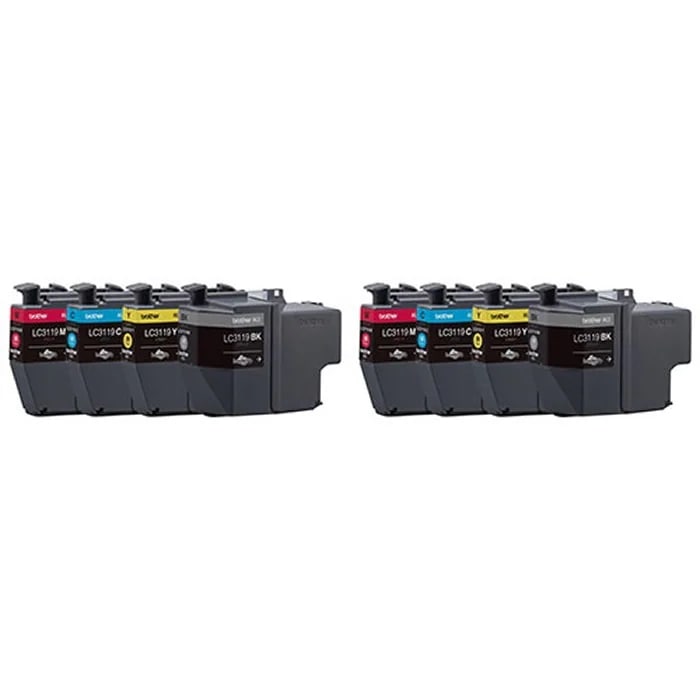 純正 インクカートリッジ 大容量4色パック2個セット LC3119-4PK-2SET