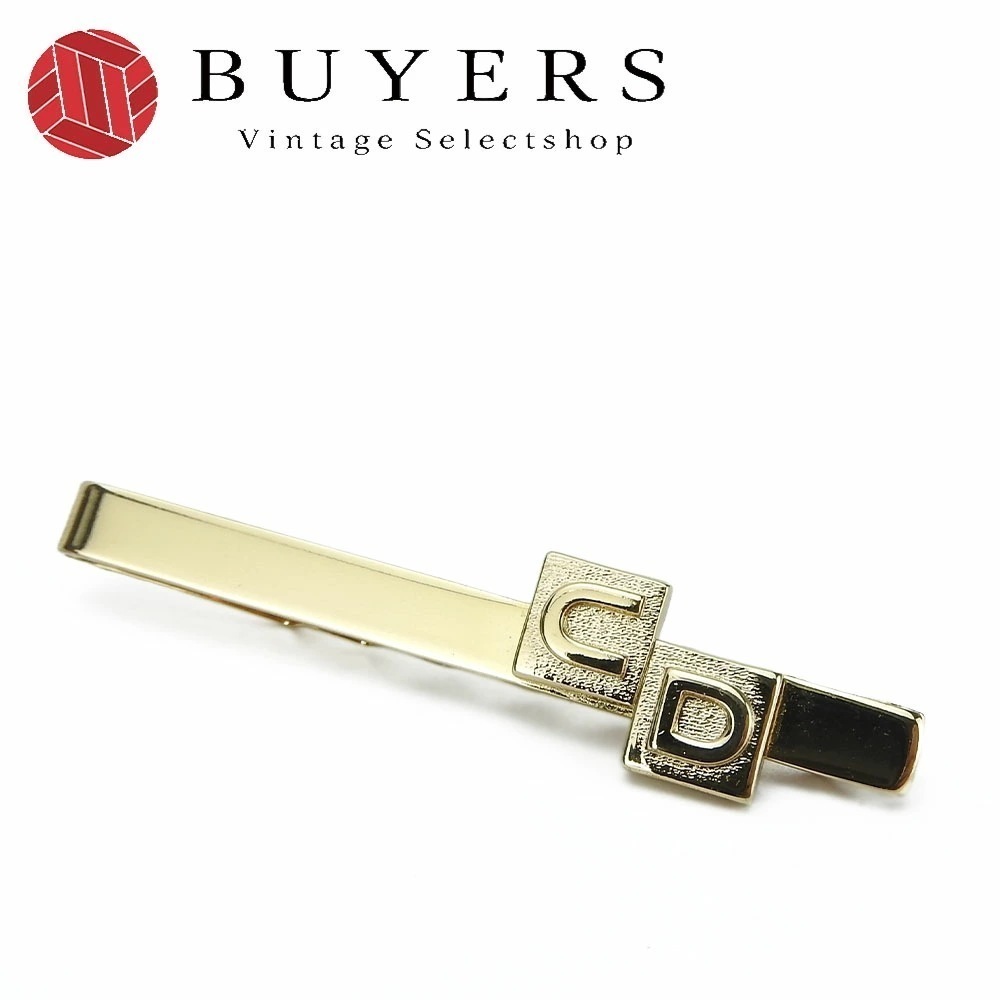 中古 クリスチャンディオール ネクタイピン ゴールド メッキ 小物 アクセサリー ジュエリー 大人 おしゃれ スーツ メンズ 男性 Christian Dior accessories tiepi