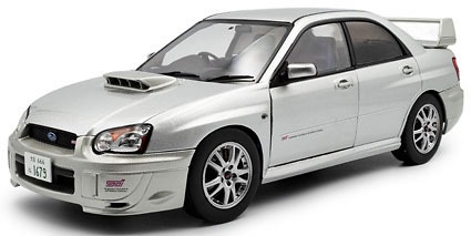 ソリド 1/18 スバル インプレッサ WRX STI 2003 (シルバー)【S1812303】 ミニカー S1812303 スバル インプレッサ WRX STI 2003 シルバー