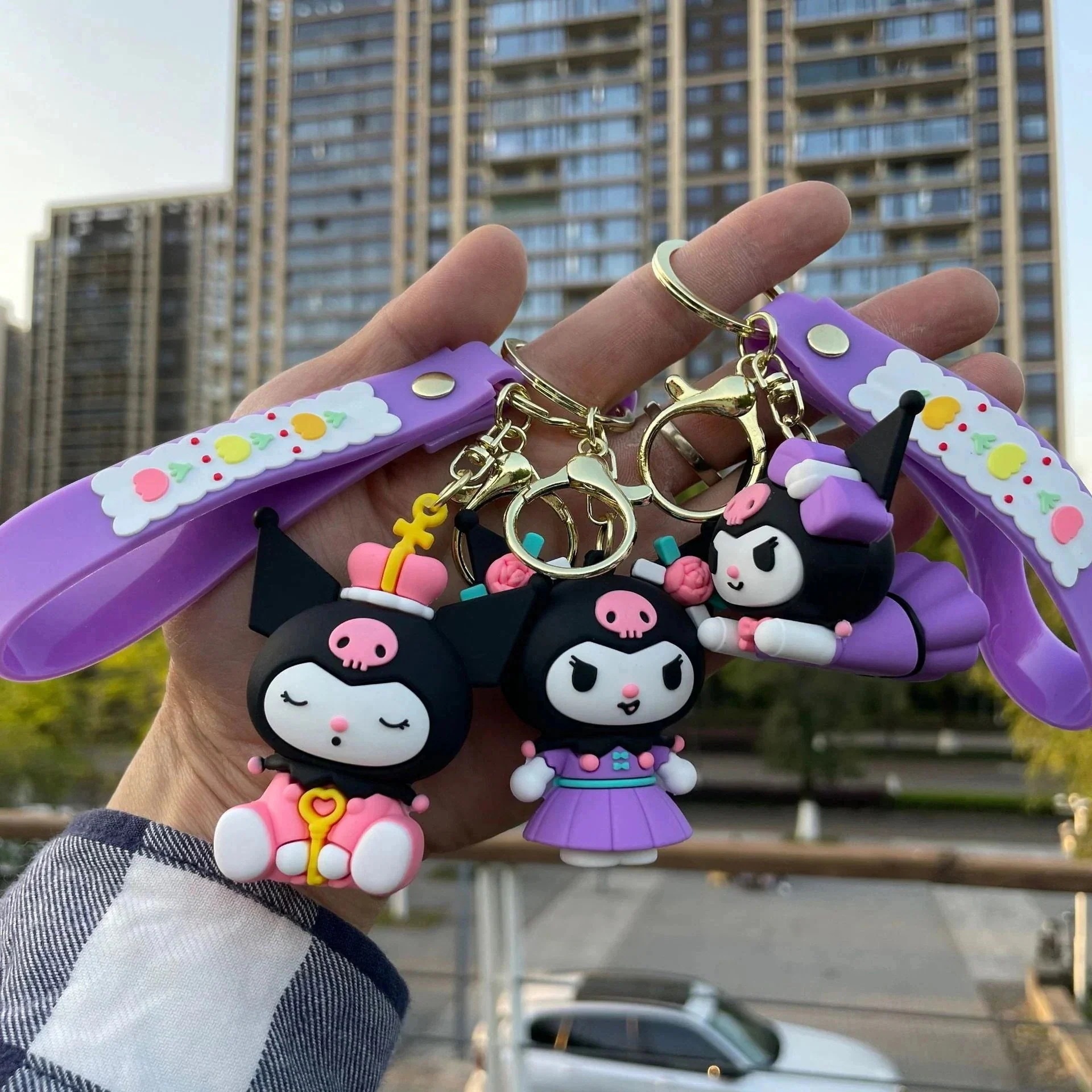 Qoo10] クロミ キーホルダー かわいい人形 ラン : 日用品雑貨