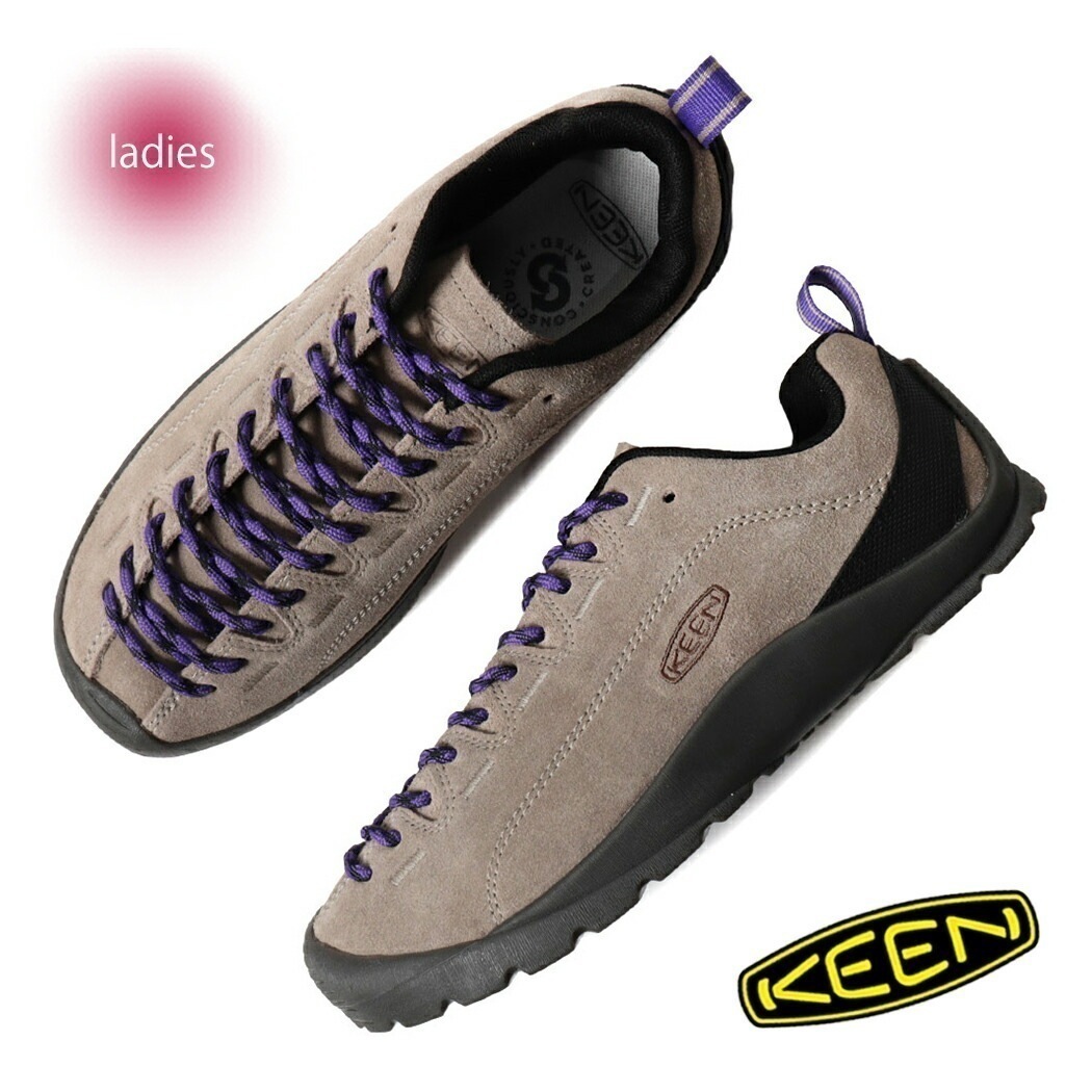 KEEN JASPER Brindle/Tillandsia Purple キーン メンズ ジャスパー シューズ スニーカー ( ベージュ グレー 紫 パープル アウトドア 1026259 ) 13,685円
