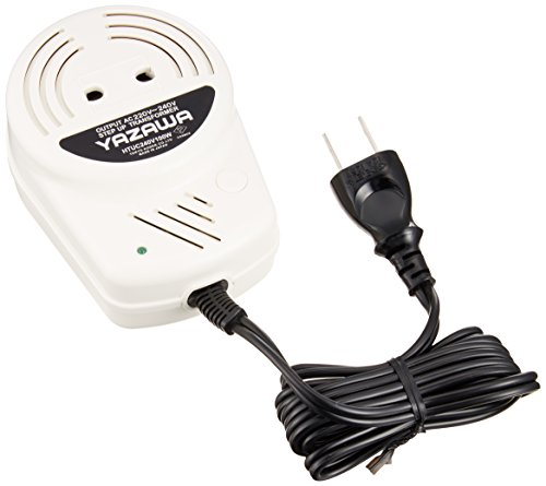 ヤザワコーポレーション Yazawa 海外電気製品用変圧器 AC220V-240V 容量100Wまで 本体プラグA 差込口プラグ形状B・C・SE コードあり(コード長135mm) HTUC240V10
