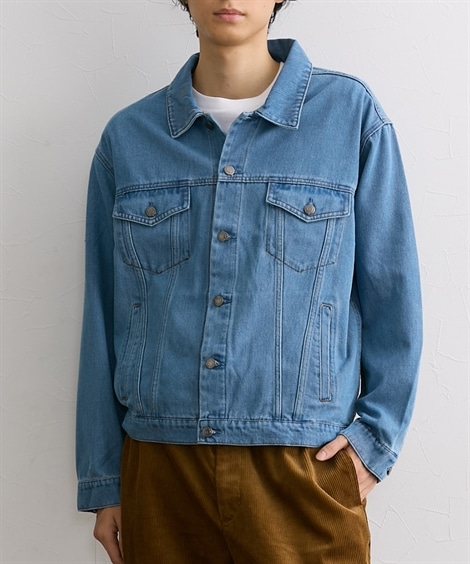ジャンパー・ブルゾン ルーズデニムジャケット