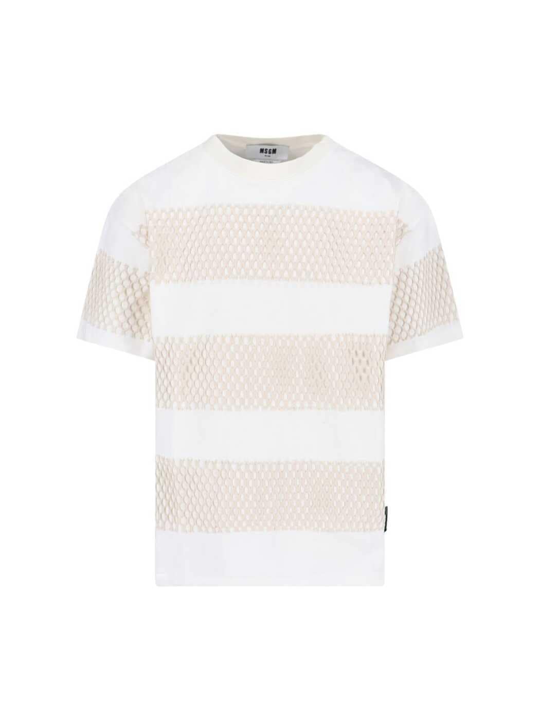 3440MM103 23709702 ホワイト 春夏2023 Tシャツ メンズ ia