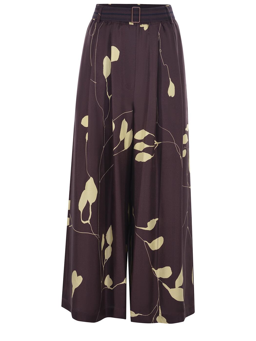 154134A4039-BAR パープル 秋冬2024 パンツ レディース ia