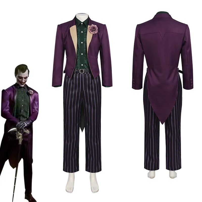 道化C服真人快打11遊戯役演演悪棍シリーズハロウィンコスプレ衣装