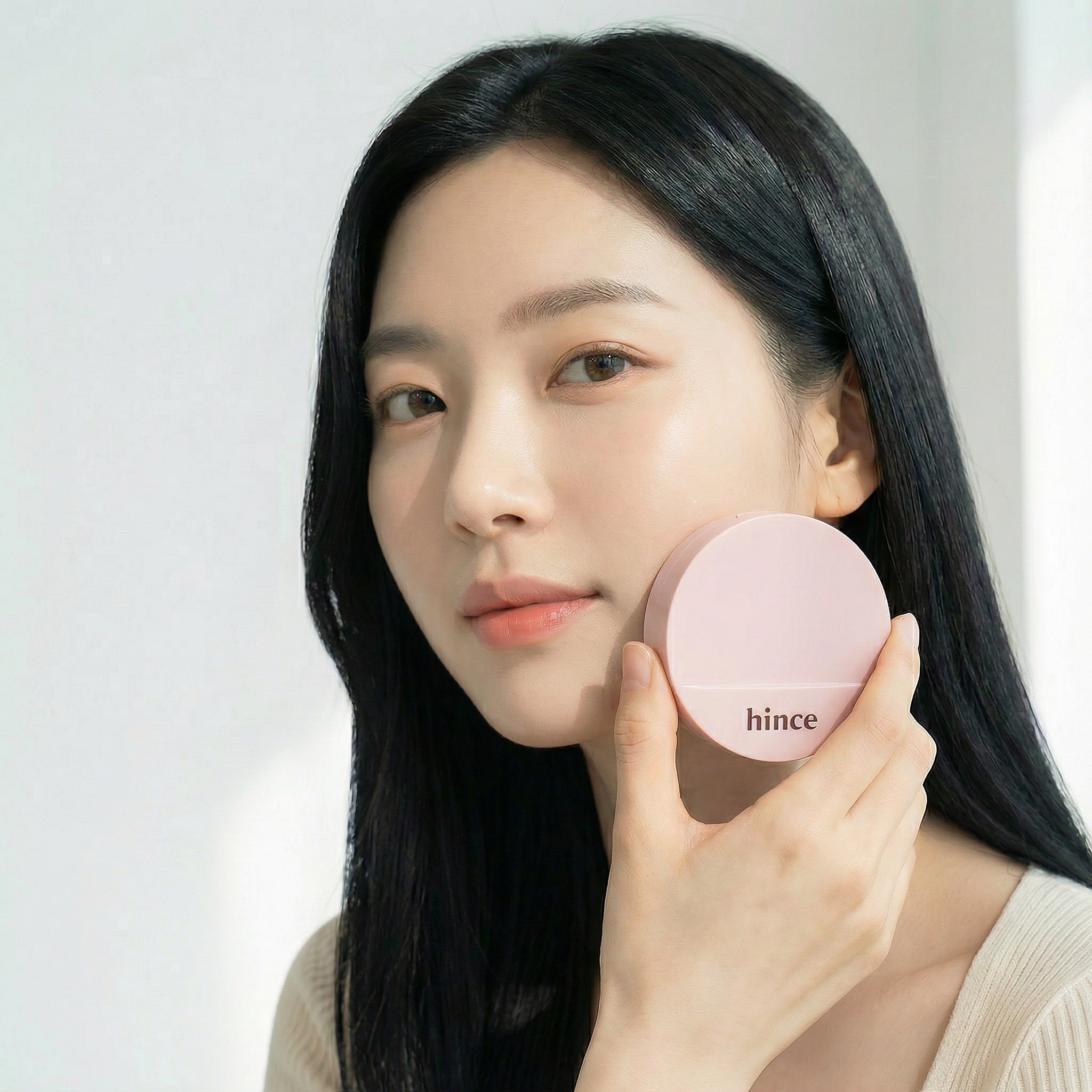 [1+1] Hince 公式 ヒンス クッションファンデ ピンク ファンデーション カバーマスターピンククッション 本品+リフィル 15号 17号 21号 23号 下地