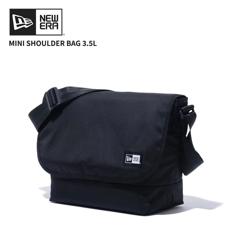 ニューエラ ミニショルダー NEW ERA ショルダーバッグ ミニ 3.5L ブラック メッセンジャーバッグ 14521320