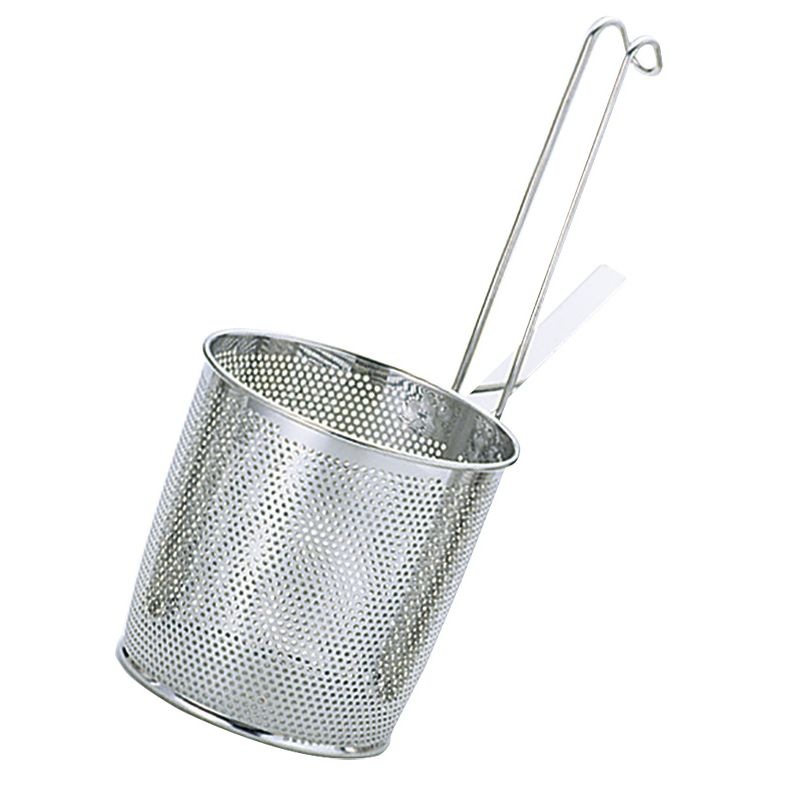 三宝産業 UK18-8パンチング 共柄底平煮ざる L