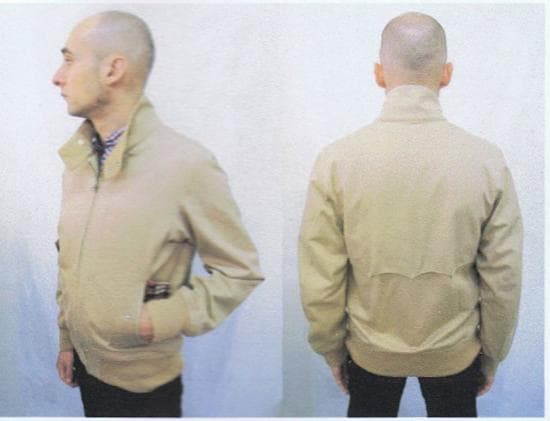 ネバートラスト スタンドカラー ハリントンジャケット