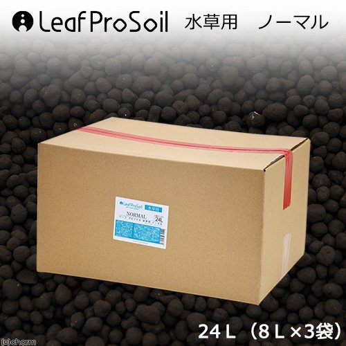 魚が簡単に飼える　リーフプロソイル　水草用　ノーマル　２４Ｌ（８ＬX３袋）　お一人様１点限り　ＣＲＣ21―30―20―20―10 6,694円