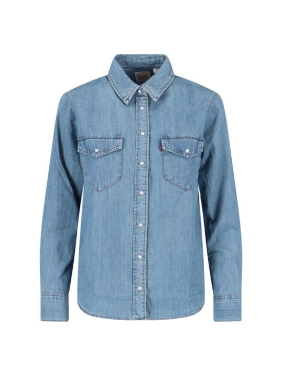 LEVIS Women Shirts 16786 0115 BITE BACK WESTERN Blue