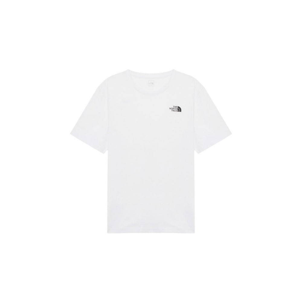 ザ・ノースフェイス メンズ COTTON BASIC R/TEE MNT7UR08B-WHT