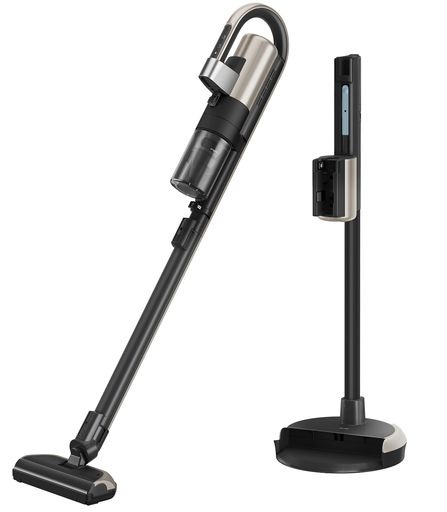 三菱電機( ELECTRIC) 掃除機 コードレス スティッククリーナー ZUBAQ (ズバキュー) 日本製 軽量 自走式 充電スタンド一体型 HC-JD2X-S ウォームシルバー