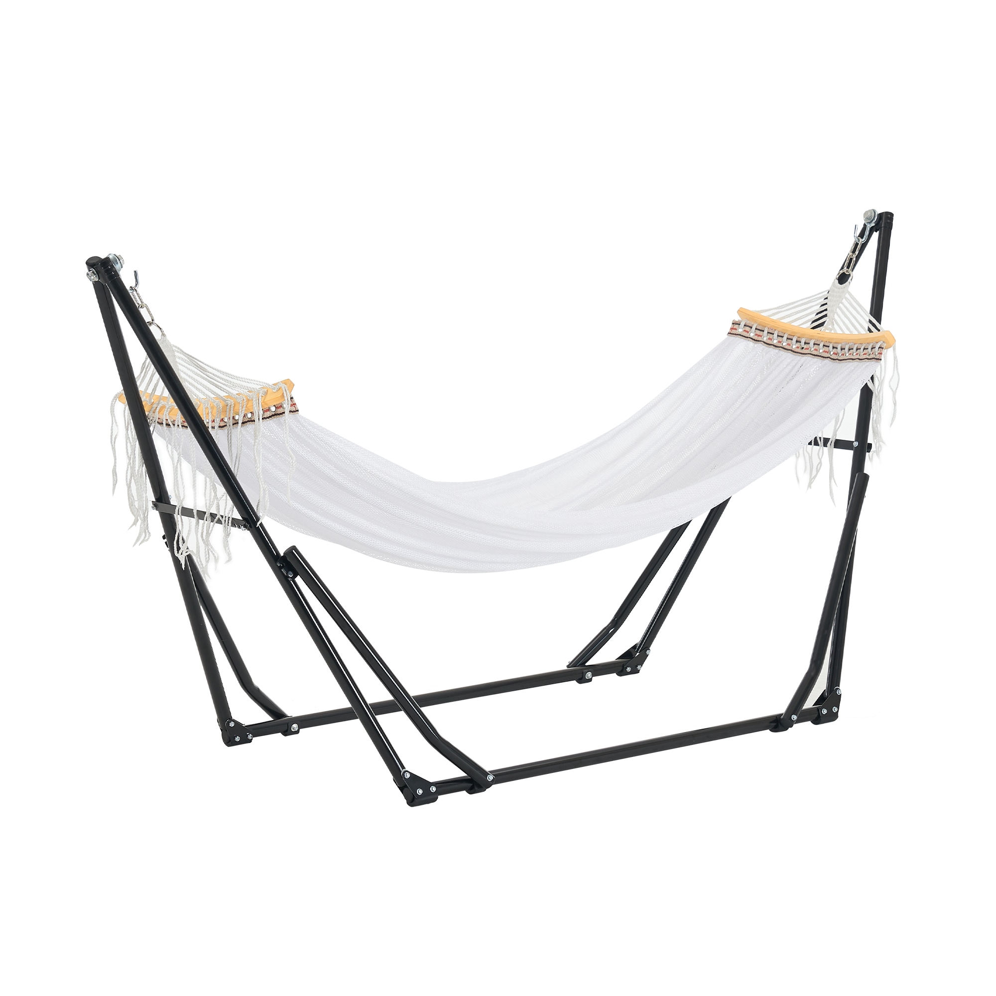 【日本国内出荷-3日で配達】ハンモック 自立式 ポータブルハンモック 専用ケース付き チェアー 室内 折りたたみ おしゃれ デザイン アウトドア 屋外 キャンプ ハンモックチェア スタンドDJYC66