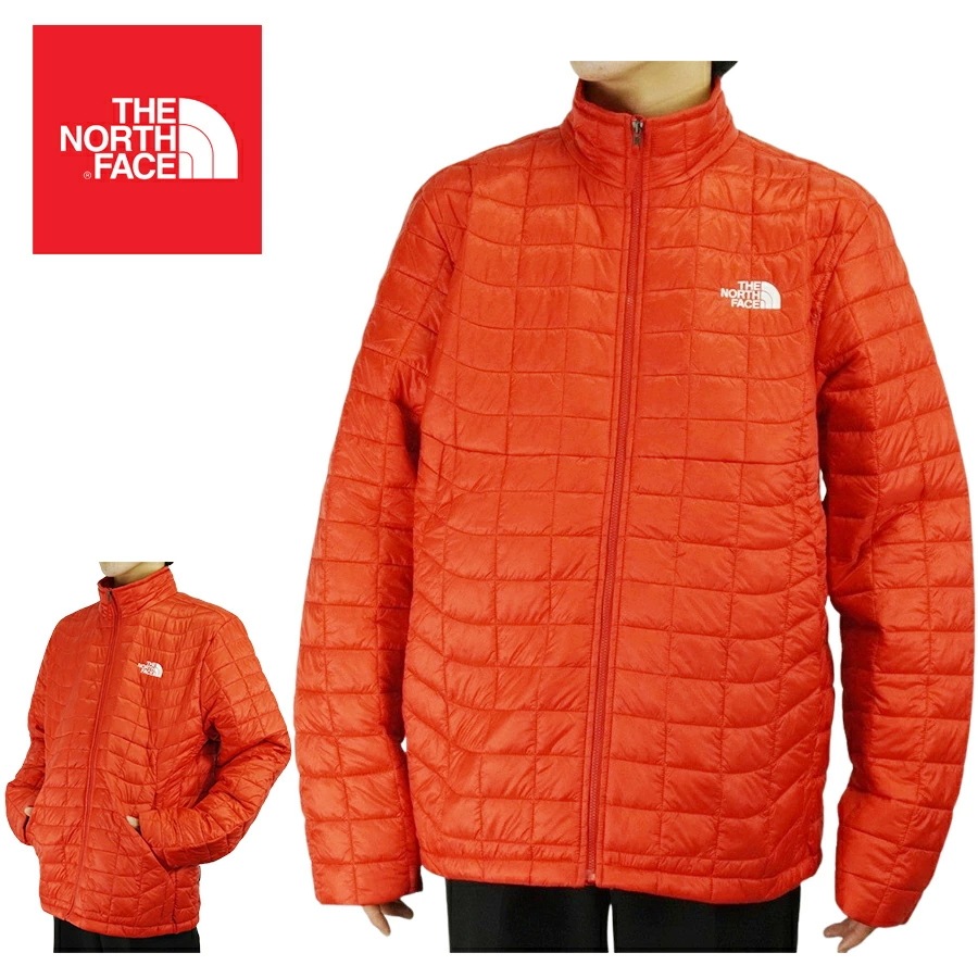 ノースフェイスTHE NORTH FACEメンズ ジャケットTHERMOBALL ECO JACKETサーモボール エコ ジャケットTNF RED(レッ