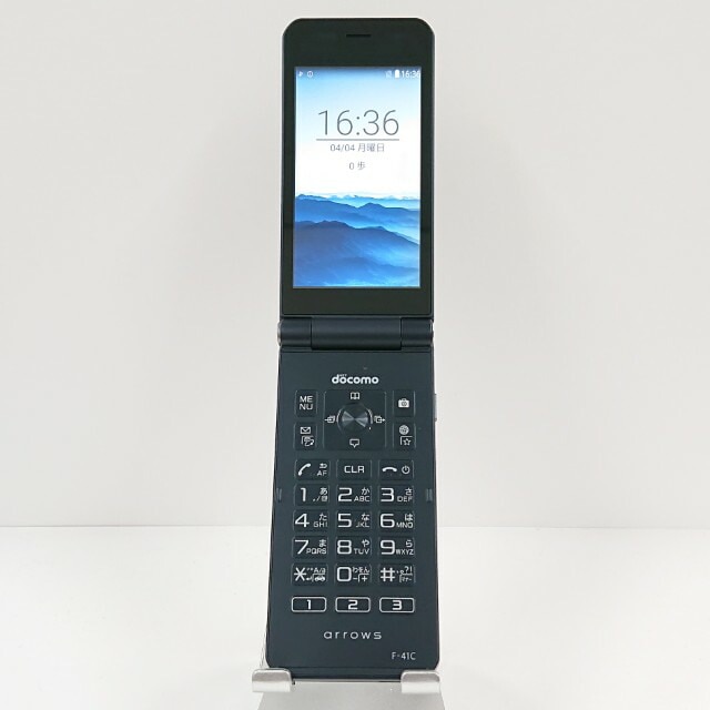 arrows ケータイ ベーシック F-41C ドコモ ネイビー 送料無料 本体 c19660