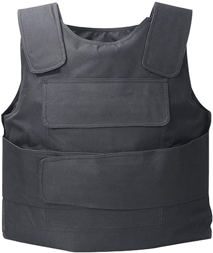 防護 ベスト チョッキ 刃物から身を守る 防刃チョッキ 防刃ベスト フリーサイズ(ブラック)