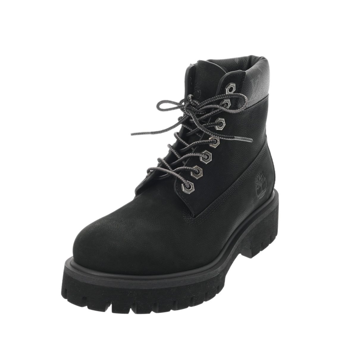 アンクルブーツ Timberlandコラボ サイズ8 ハーフ ブラック 1AD75C メンズ スエード/モノグラムキャンバス ブーツ 未使用 銀蔵